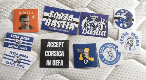 Lot stickers bastia ultra - lot,