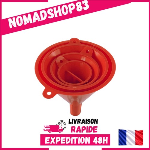 Lot entonnoirs - de, 4