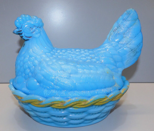 Boite bonbonniere poule sur - -boite,