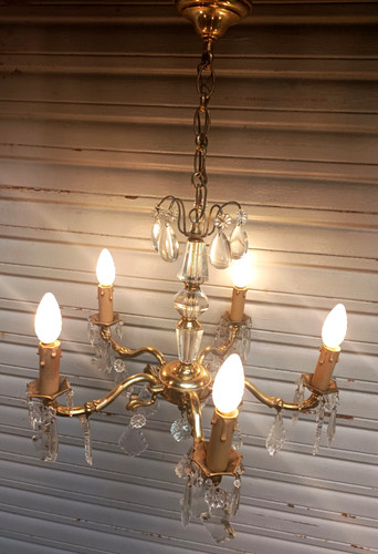 Important lustre lumières - lustre, 5
