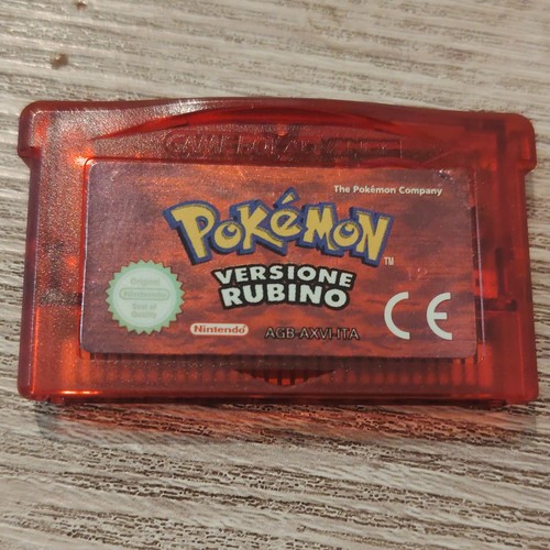Pokémon versione rubino gba - pokémon,