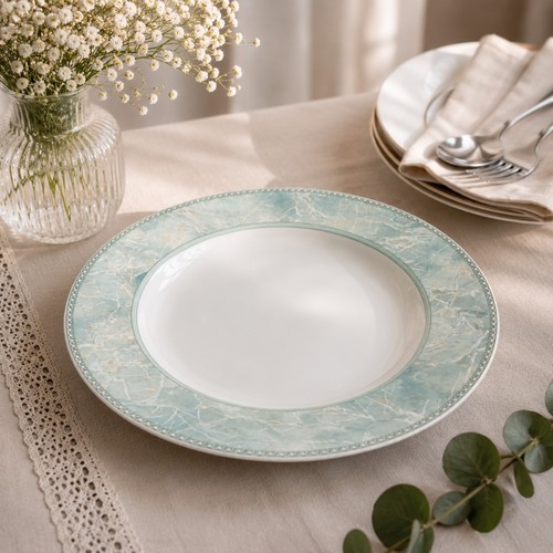 Grande assiette plat - assiette, de