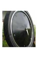 Enjoliveurs de roue vélo 24 pouces, noir - Vélo Chopper Lowrider