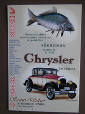 Carte Postale Publicitaire - CHRYSLER CORPORATION