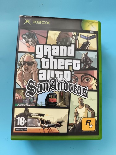 Jeu xbox grand theft - auto, san