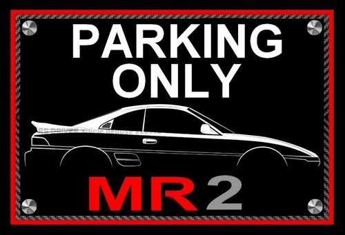Plaque parking only toyota - parking,