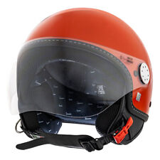 Casque Demi Jet PIAGGIO Pour Vespa Visor 4.0 Orange Impulsif A11