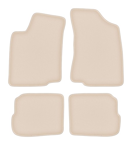 Tapis sol velours beige - de,