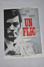 Affiche Originale du Film  Un FLIC  Alain DELON / J-P MELVILLE - 60 x 80 Neuve