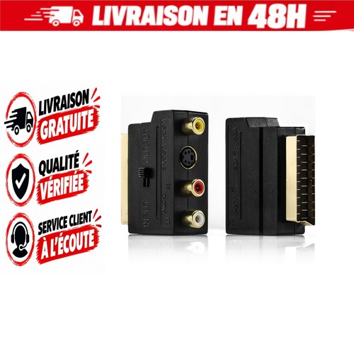 Deleycon adaptateur péritel - adaptateur,