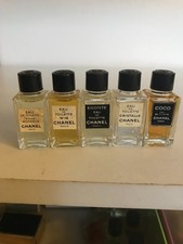 miniature de parfum ancienne CHANEL lot de 5