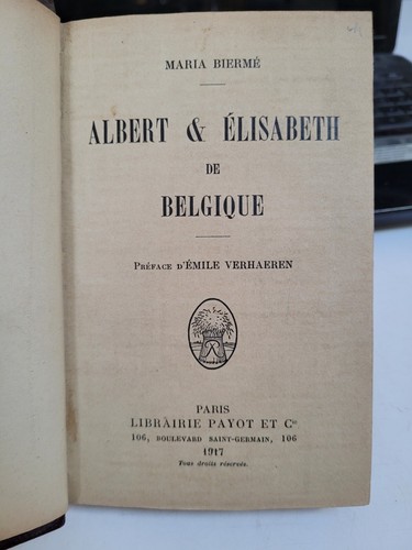 Albert elisabeth de belgique - &,