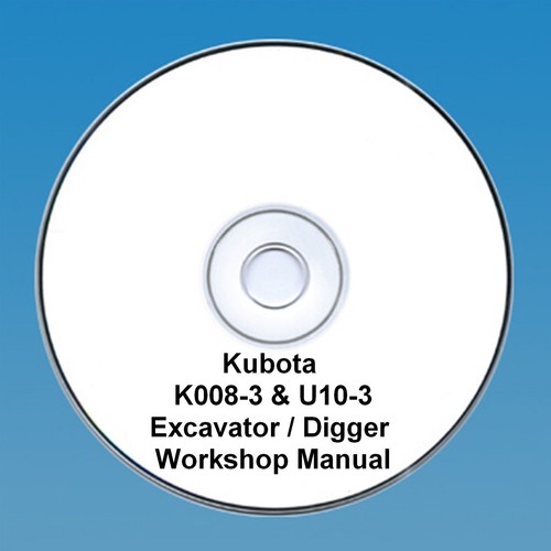 Kubota kx008 u10 3 - kubota, kx008-3