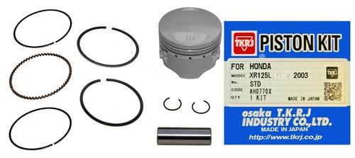 Honda xr125l piston - piston, kit
