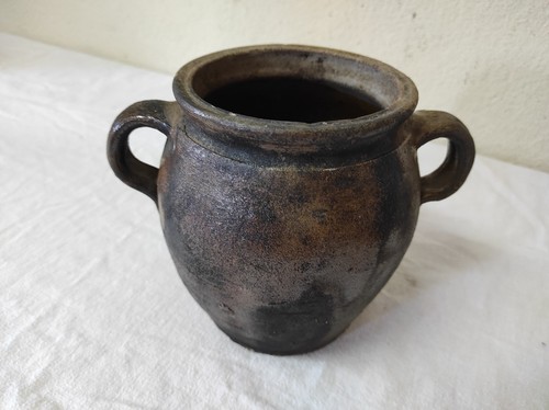 Ancien pot graisse - à,