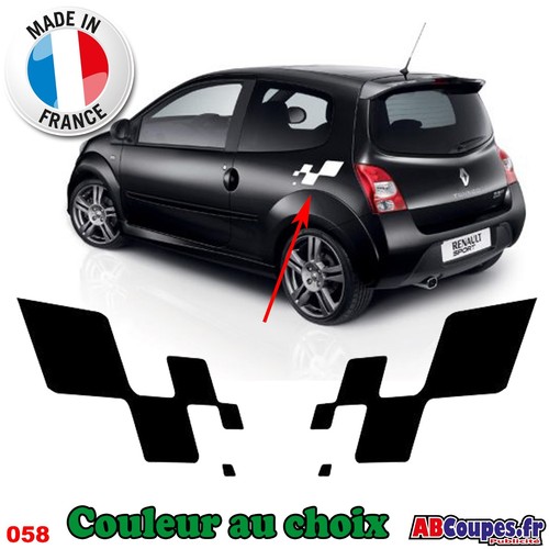 Stickers autocollants damier - stickers,