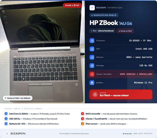 Zbook 14u g6 - (lire/read),