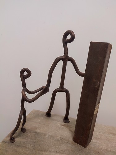 Sculpture statue fer - sculpture,