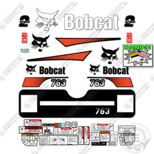 Fits Bobcat 763 Decal Kit M-2 - 7 YEAR OUTDOOR 3M VINYL!