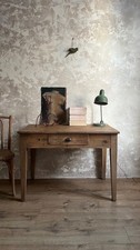 Ancienne Table d Atelier Vintage Table De Ferme Table D Appoint 100x60x73 cm 