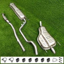 Ligne pot d'échappement pour