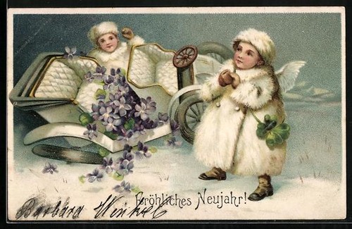 Carte postale relief les - postale,