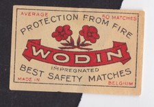 Antique Belgium BN113753 Flower Matches 