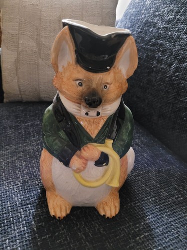 Pichet barbotine renard - pichet,