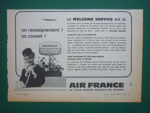 1964 pub air france - 9/1964,