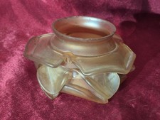 1 tulipe en verre pince de