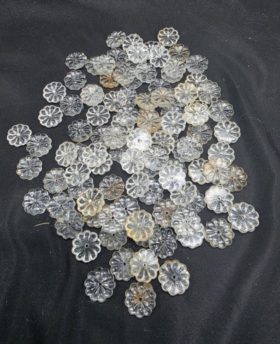 Lot 100 rosettes fleurs - rosettes,