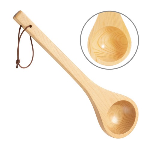 Louche sauna bois de - louche,