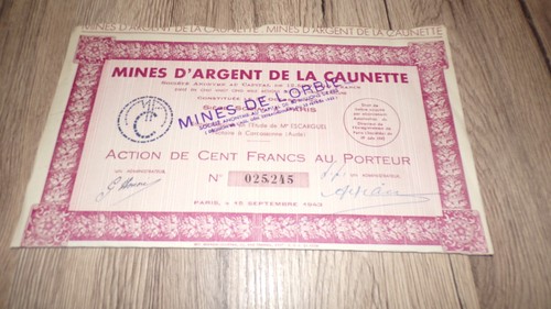 Action porteur mines - action,