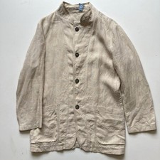 ARMANI linen 100% Jacket Blouson Men Size 48 