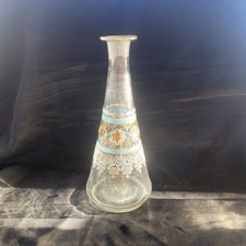 CARAFE ANCIENNE EMAILLEE DECOR