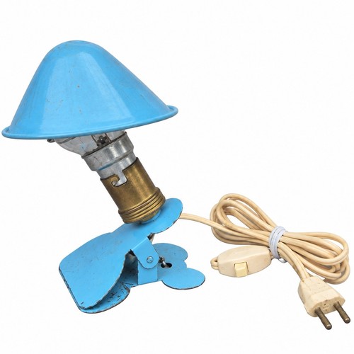 Lampe champignon vintage - , bleue
