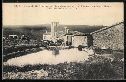 Cpa mont pilat - cpa, lieu