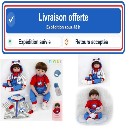 Poupée reborn bébé - poupée,