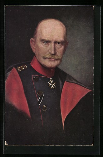 Carte postale heerführer - carte,
