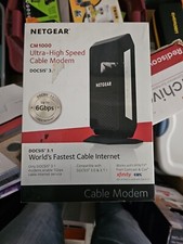 NETGEAR - Nighthawk DOCSIS 3.1 Cable Modem - Black