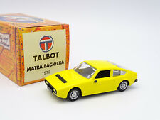 Norev Hachette 1/43 - Talbot Matra Bagheera 1973 Yellow