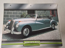 MERCEDES-BENZ 300D CARTE FICHE