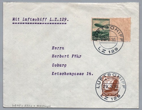 Reich lettre lz 129 - dt.,