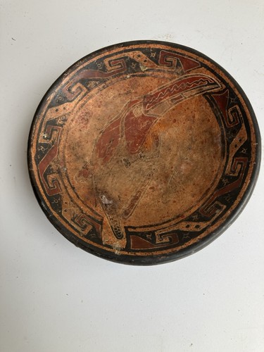 Pré columbian tripod dish - tripod,