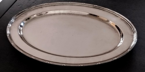 Grand plat ovale - plat, service