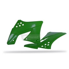 Réservoir Cache-Radiateur Compatible À Kawasaki Kxf 250 09-12 Vert