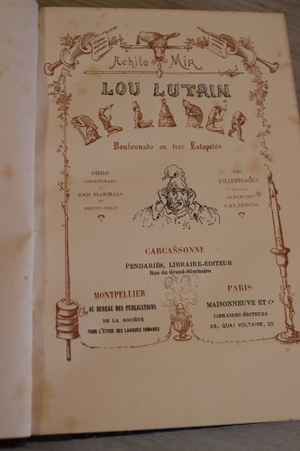 Occitan mir lou lutrin - mir.,