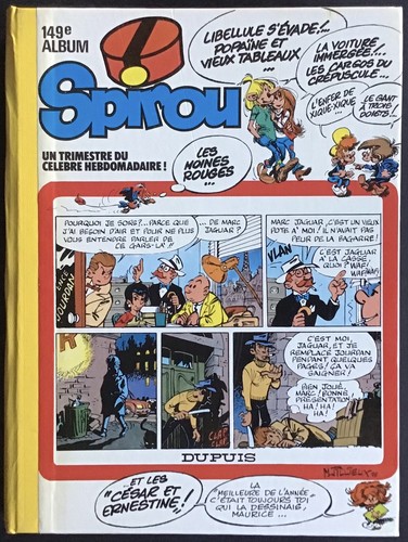 Spirou album reliure 149 - spirou,
