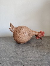 Large Crackle Ceramic Rooster Atitura. 25cm long 