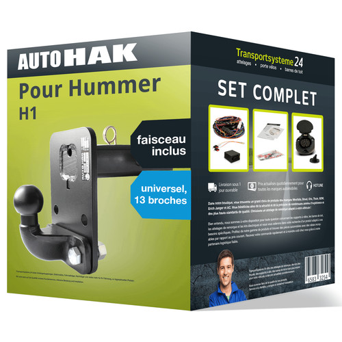 Attelage pour hummer - pour, 92-